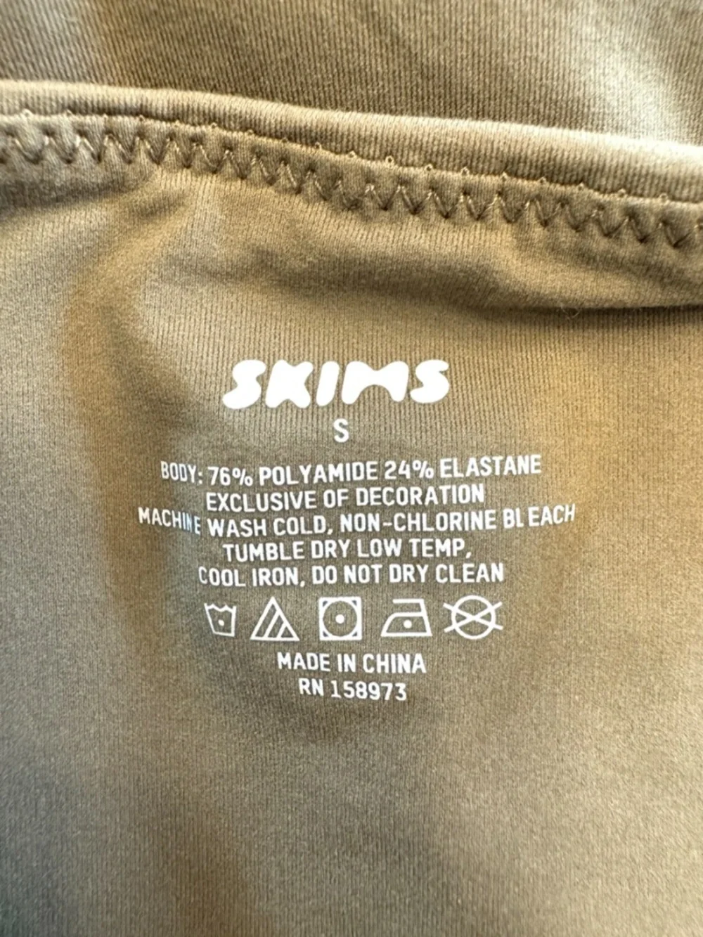 Skims Fits Everybody High Neck Bodysuit Size Small - Picture 7 of 7